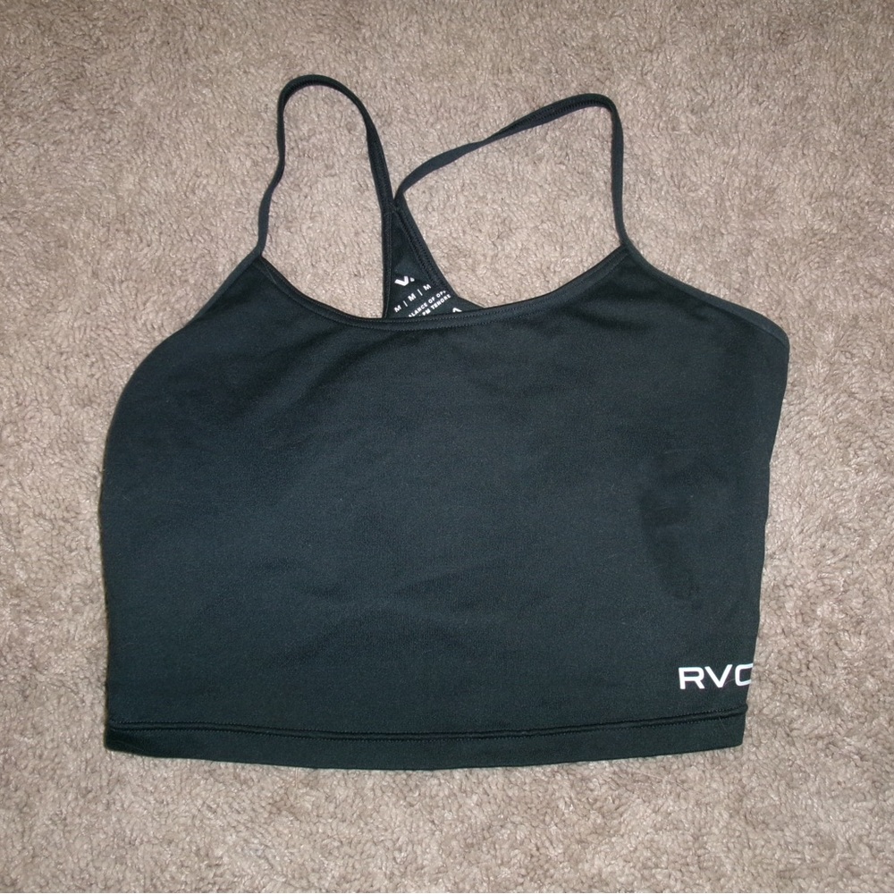 - RVCA athletic racerback tank